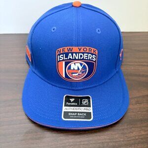New York Islanders Fanatics Authentic Pro Adjustable Hat New